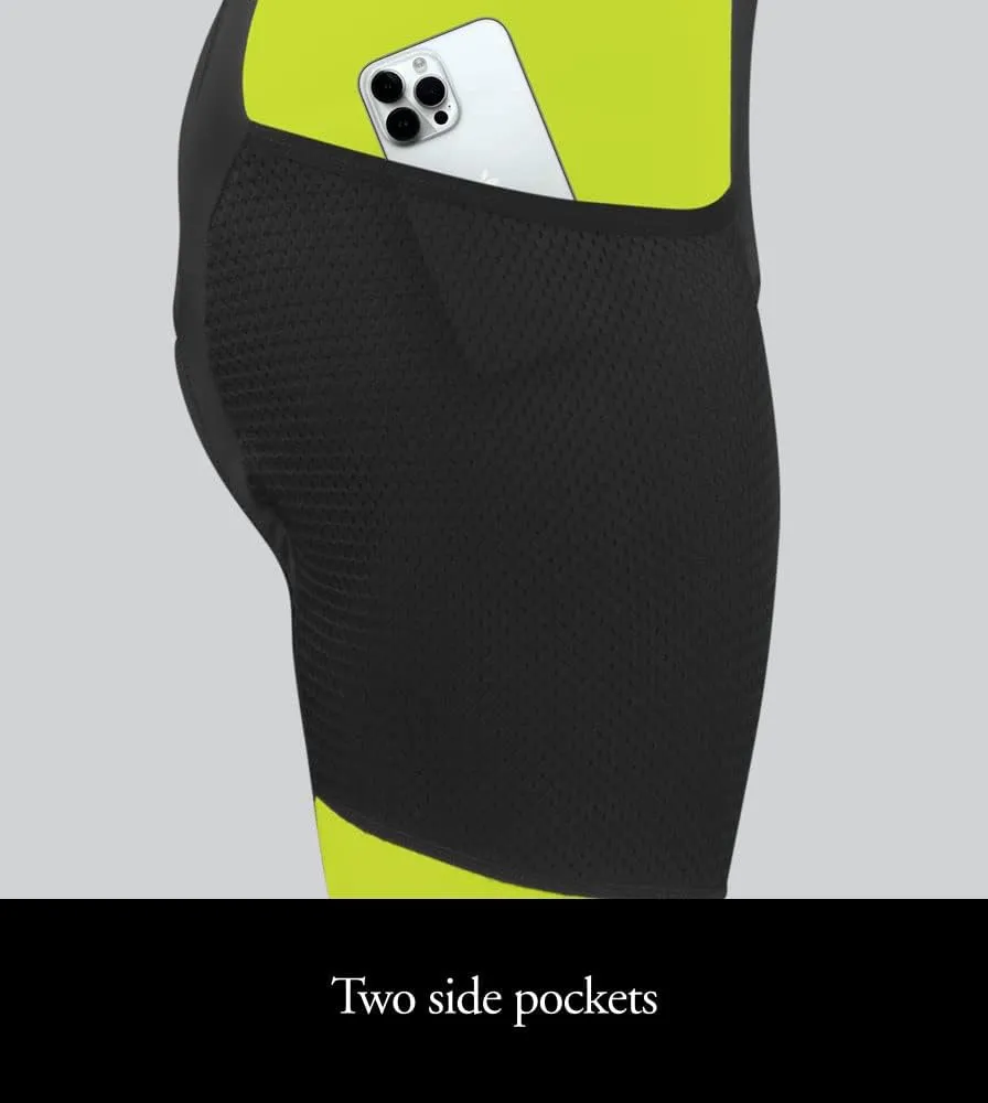 | Men's Gel Touring Padded Bike Shorts | Innovative Mesh Pockets | Made in USA