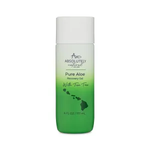 100% Pure Aloe Vera Cooling Gel - Lotion for Sunburn Relief & Rashes - Premium Sun Care with Vitamin E, Eucalyptus - 6 oz