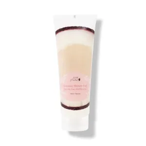 100% PURE Coconut Shower Gel Natural Foaming & Hydrating Body Wash - Deeply Moisturizing Gentle Soap Cleanser for All Skin Types, Even Sensitive - Gluten-Free - 8 Fl Oz