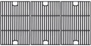 17 inch Cooking Grates for Nexgrill 6-Burner Deluxe 720-0896B Gas Grill, Cast Iron Grill Grids for Home depot 720-0898 720-0896E 720-0896X 720-0896 720-0896BK 720-0896C 720-0898A Replacement Part