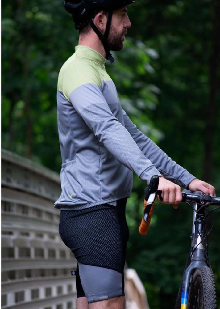 | Men's Gel Touring Padded Bike Shorts | Innovative Mesh Pockets | Made in USA