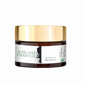 Activated Charcoal Deep Cleansing Face Mask, 50 g Blackhead Removal Deep Pore Cleansing Anti Acne Face Mask For All Skin Types