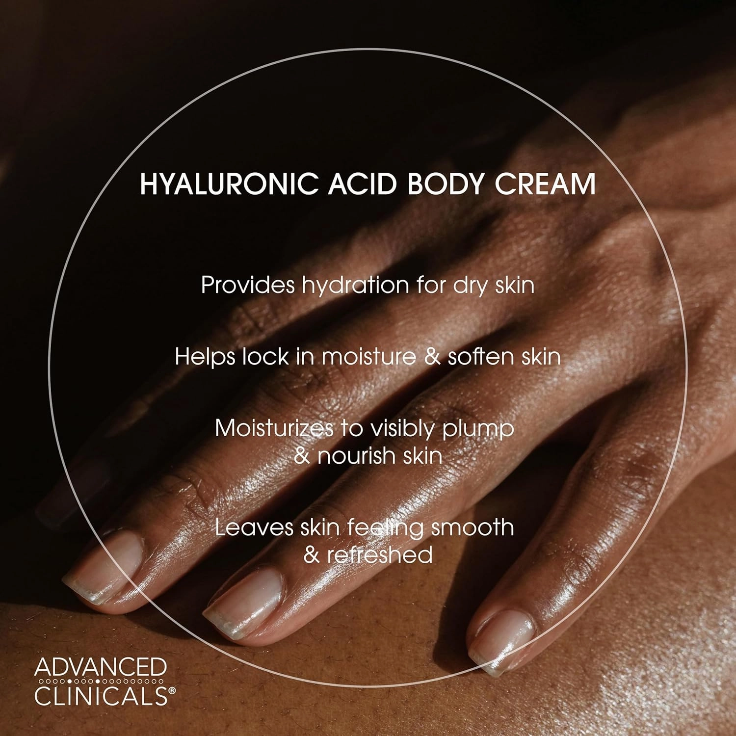 Advanced Clinicals Hyaluronic Acid Face Moisturizer Gel Cream   Hyaluronic Acid Body Cream 2pc Hydrating Skincare Set For Women & Men To Reduce Appearance Of Dry Skin, Wrinkles, & Fine Lines, 2pc Set
