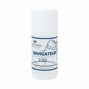 Aftershave Balm for Men | Navigateur Scent | Canadian Made by Skilled Artisan | After Shave Balm Prevent and Cure Razor Burns | 100 ml (3.4 oz)