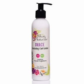 Alikay Naturals Dulce Hydrating Curl Lotion Natural Kokum Butter, Silk Amino Acid & Argan Oil 8 Ounce