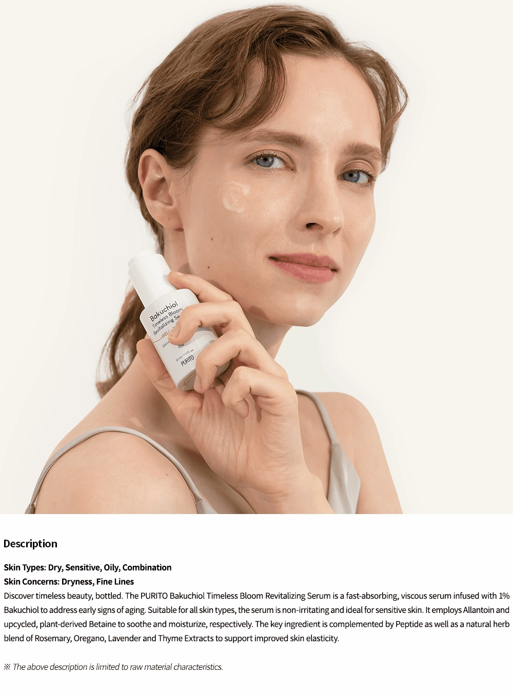 Bakuchiol Timeless Bloom Revitalizing Serum (30ml)