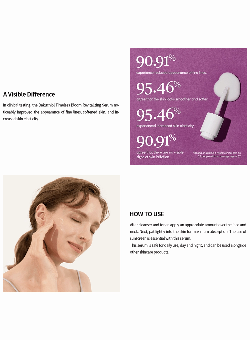 Bakuchiol Timeless Bloom Revitalizing Serum (30ml)