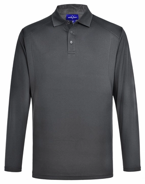 Bamboo Long Sleeve Polo