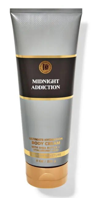 Bath and Body Midnight Addiction Ultimate Hydration Body Cream | 8 Oz