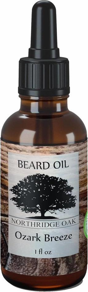 Beard Oil - Ozark Breeze -1 fl oz - 100% Natural Beard Oil