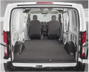 BedRug VanTred | VTFT15L | Charcoal | Fits 2015 - 2022 Ford Transit 250 - 350/350 HD Long Wheel Base Black, 148"