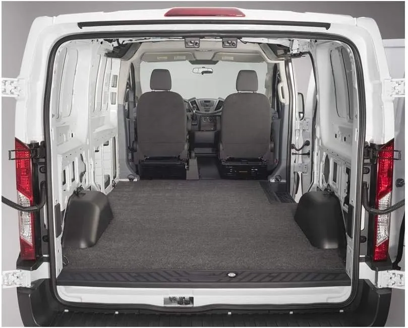 BedRug VanTred | VTFT15L | Charcoal | Fits 2015 - 2022 Ford Transit 250 - 350/350 HD Long Wheel Base Black, 148"