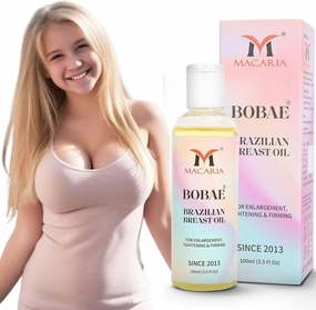 Bobae Brazilian Natural Breast Oil Plumping Breast Massage Oil Lifting Sagging Firming Massage Breast Oil