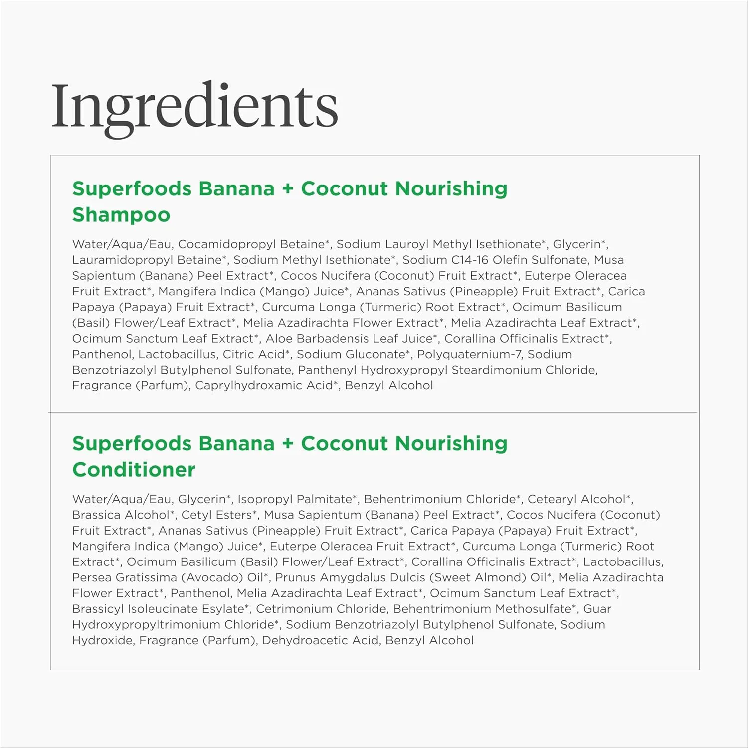 Briogeo Superfoods Banana   Coconut Hair Pack, Replenish Dull, Dry Hair and Supports Healthy Hair and Scalp, Moisturizing for All Hair Textures, Hydrating Cleanse, Vegan, Cruelty-Free, 2 x 12.5 fl oz