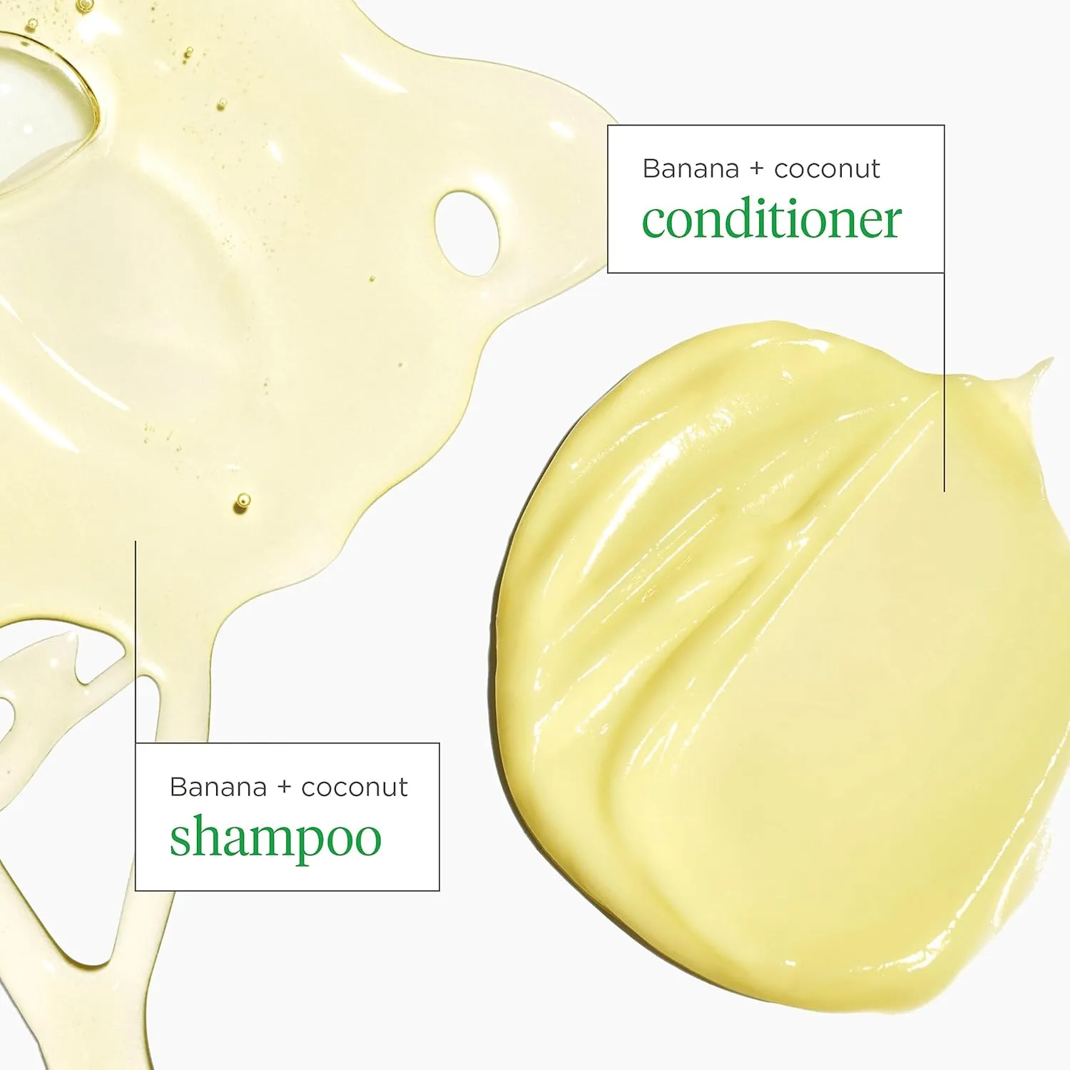 Briogeo Superfoods Banana   Coconut Hair Pack, Replenish Dull, Dry Hair and Supports Healthy Hair and Scalp, Moisturizing for All Hair Textures, Hydrating Cleanse, Vegan, Cruelty-Free, 2 x 12.5 fl oz