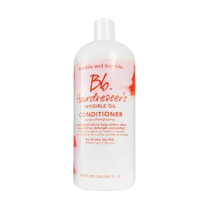 Bumble and bumble. Hairdresser's Invisible Oil Hydrating Conditioner | Hydrating, Anti Frizz, Shine, Color Safe | Curly, Wavy, Straight | With Argan Oil, Coconut Oil   Grapeseed Oil