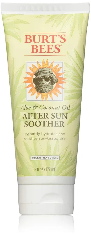 Burt's Bees Aloe & Coconut Oil After Sun Soother 6 oz (Pack of 3)