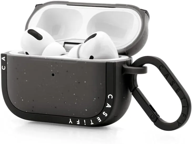 CASETiFY Bounce Airpods Pro (1st/2nd Gen) Case with Ring - Hold me - Matte Charcoal
