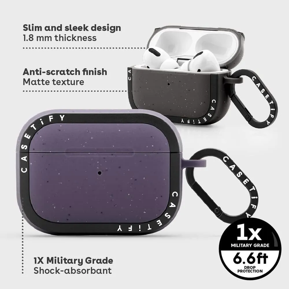 CASETiFY Bounce Airpods Pro (1st/2nd Gen) Case with Ring - Hold me - Matte Charcoal