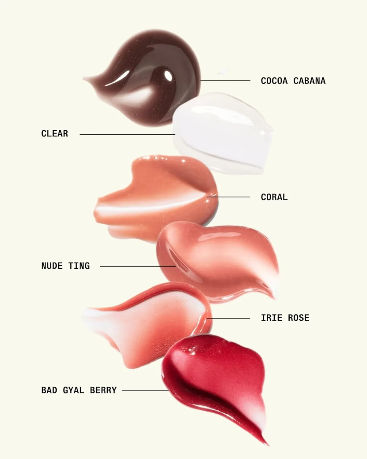 Cay Skin Isle Lip Balm SPF 30 – High Shine, Hydrating, Non-Sticky Lip Gloss in Vanilla Brown Sugar Flavor – Formulated with Natural Ingredients for All Skin Tones – Nude Ting