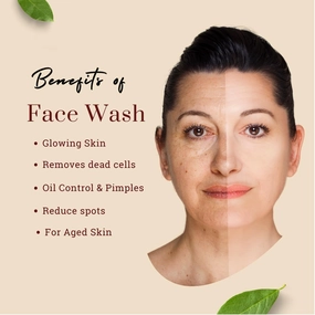 Charcoal Face Wash | Fresh, Glowing Skin | For Brighter Glow | Paraben & Sulphates Free | 100ml