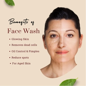 Charcoal Face Wash | Fresh, Glowing Skin | For Brighter Glow | Paraben & Sulphates Free | 100ml