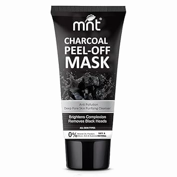 Charcoal Peel Off Mask for Women & Men | Removes Blackheads & Whiteheads | Deep Cleansing Charcoal Peel Off Mask for Oily Skin & Dull Face | 100 g