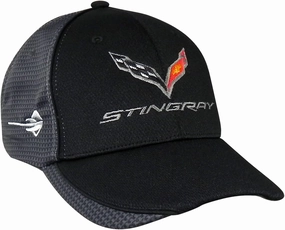 Chevrolet Corvette C7 Carbon Fiber Look Baseball Cap