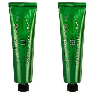 C.O. Bigelow Premium Shave Cream for Men with Eucalyptus and Coconut Oil, 5.2 Ounces, for All Skin Types Pack of 2