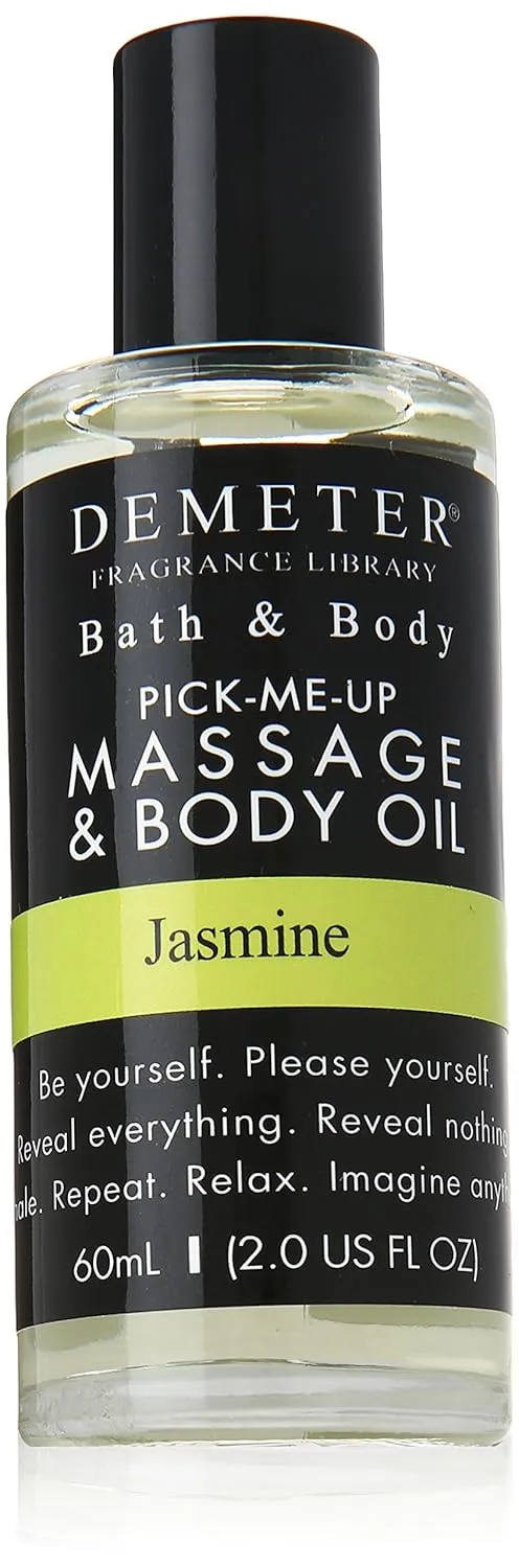 Demeter Massage and Body Oil for Unisex, Jasmine, 2 Ounce