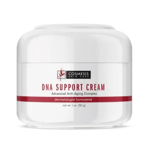 DNA Support Cream: Rejuvenate Skin with Hyaluronic Acid & Caprylic Acid Formula for Youthful Radiance & Moisturization - 1 oz Face & Décolleté