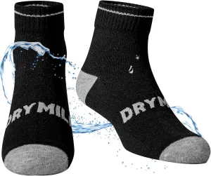 DRYMILE Active Waterproof Socks, Breathable Cushioned Running, Hiking, Winter Waterproof Socks for Men & Women - Ankle