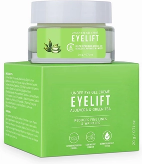 DT EyeLift Hydrating Natural Under Eye Cream Gel for Dark Circles, Puffy Eyes, Wrinkles & Removal of Fine Lines for Women & Men, 20 gm