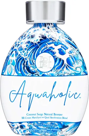 Ed Hardy Tanning Aquaholic - Coconut Surge Natural Bronzer Tanning Lotion 13.5 oz.
