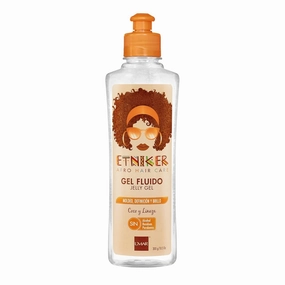 ETNIKER Jelly Gel | Afro-textured, Curly & Wavy hair | Sculpt, Define & Control | Coconut & Flaxseed | Free from Silicones, Mineral Oil, and Parabens | Size: 10.5 oz (300g)