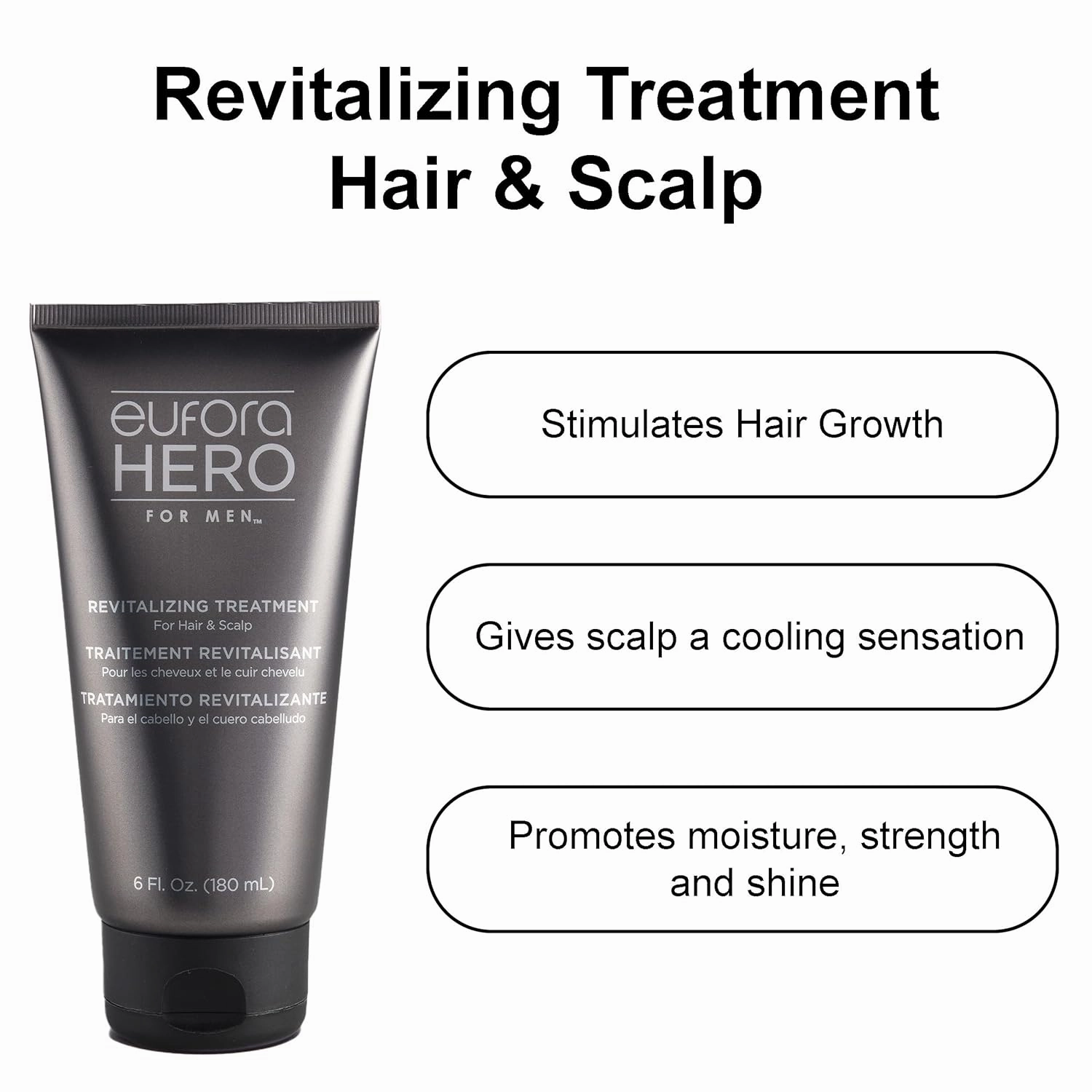 Eufora Hero Men Revitalizing Treatment Hair & Scalp (6 oz)