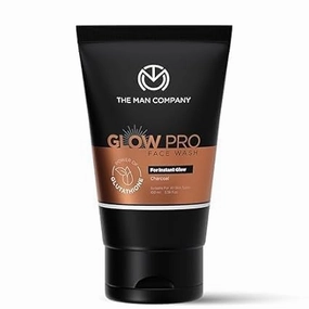 Face Wash for Men - 100ml | Enriched with Glutathione, Charcoal | Instant Glow, Deep Cleansing & Evens Skin Tone | Men's Face Wash for Dry Skin | Toxin Free