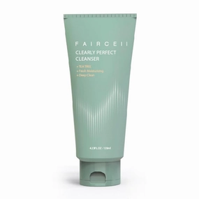 faircell Gentle Hydrating Facial Cleanser with Exfoliating Beads For Smooth and Radiant Skin | Low pH Balancing Foam | Dermatologist Tested | Fragrance-Free Formula - 120ml