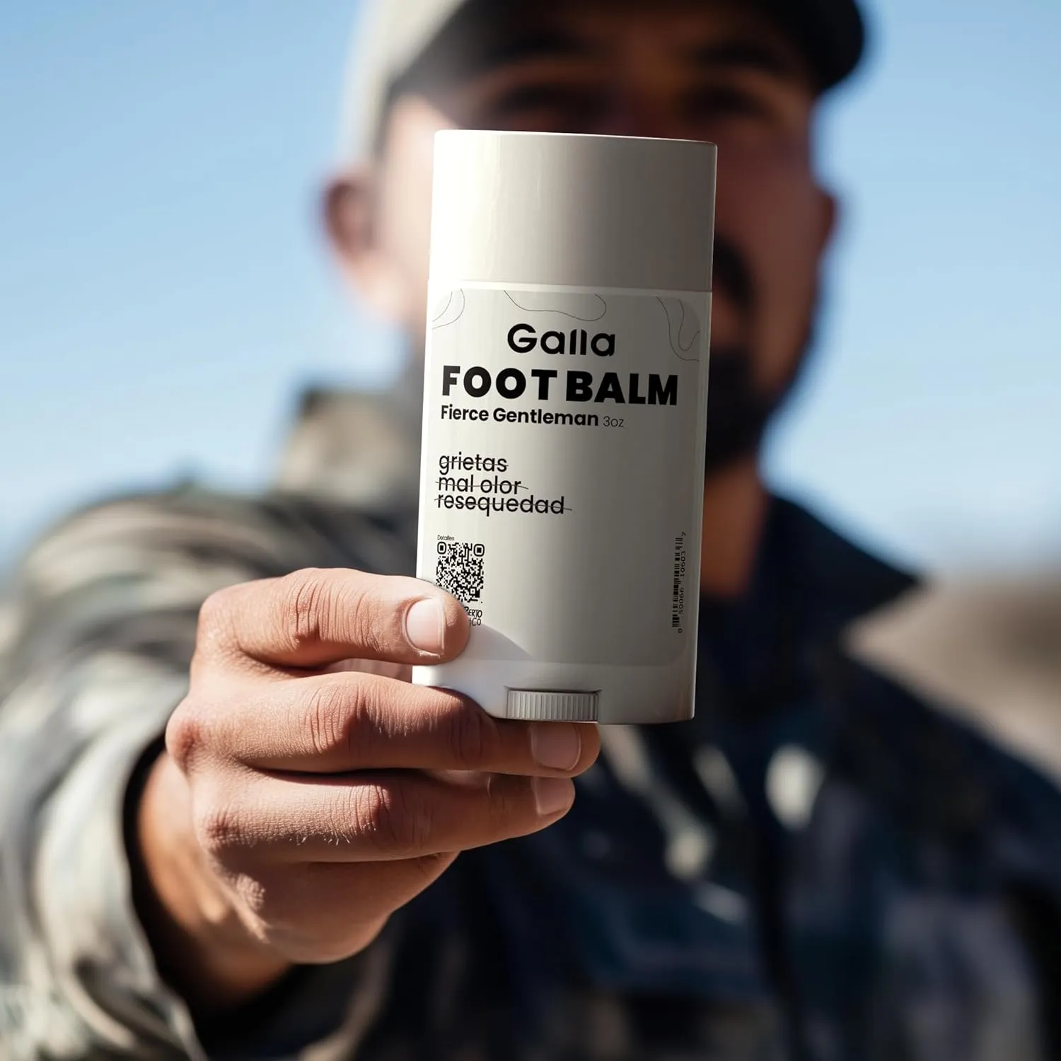 Foot Balm (3oz, Fierce Gentleman)