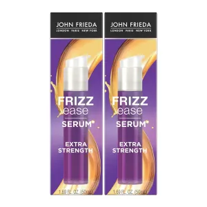 Generic John-Frieda's Anti Frizz, Frizz Ease Extra Strength Hair Serum with Argan Oil, Anti-Frizz Nourishing Treatment for Thick, Coarse Hair, 1.69 Ounce (2 Pack), Purple