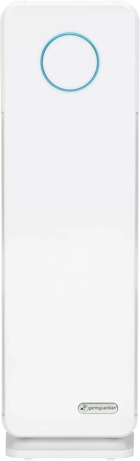 GermGuardian Air Purifier for Homes with Pets, H13 Pet HEPA Filter, Removes Pet Dander, Dust, Allergens, Smoke, Pollen, Odors, Mold, UV-C Light Helps Reduce Germs, 22 Inch, White, AC4300WPT