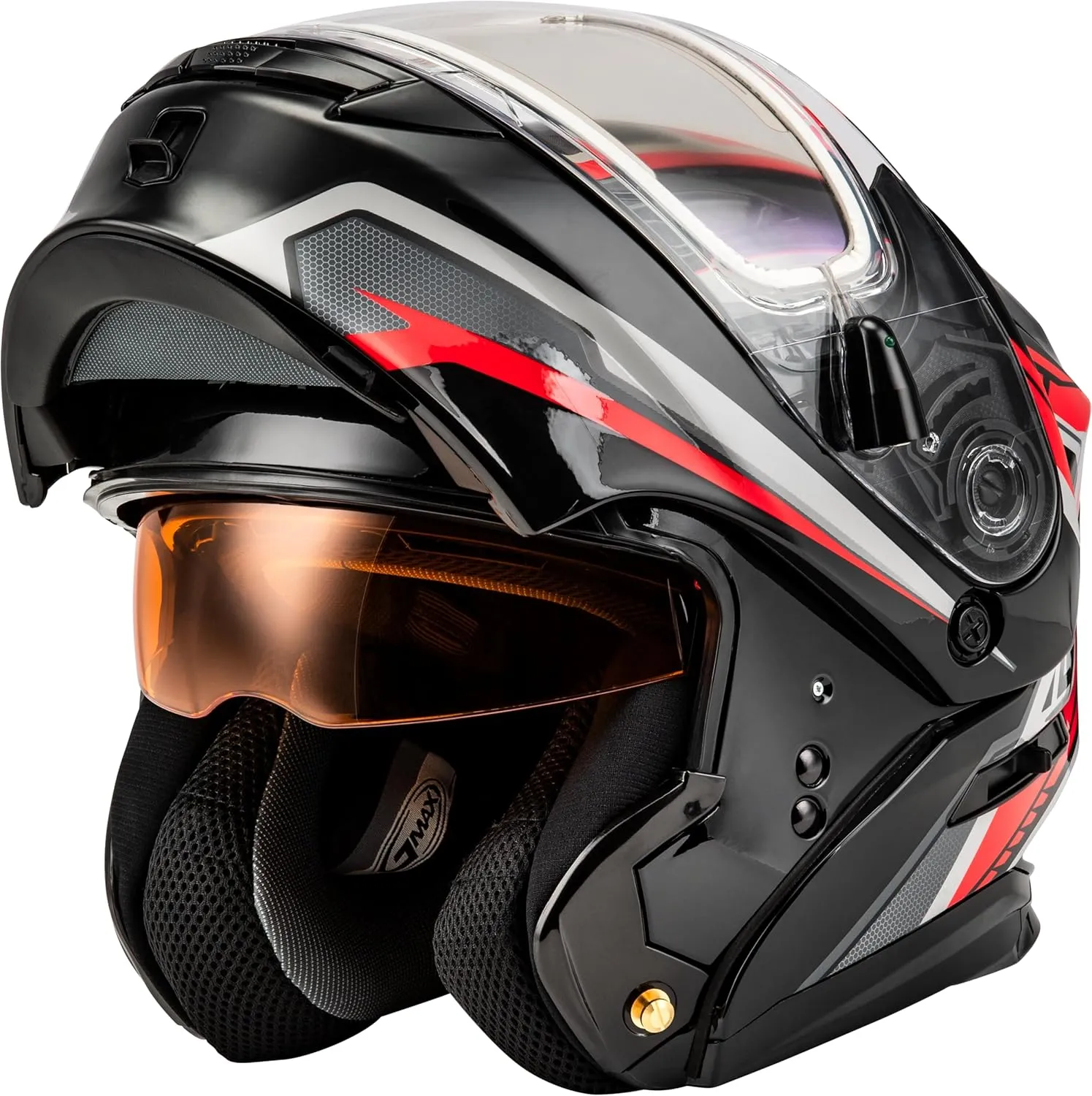 GMAX MD-01S Transistor Modular Cold Weather Helmet with Electric Shield