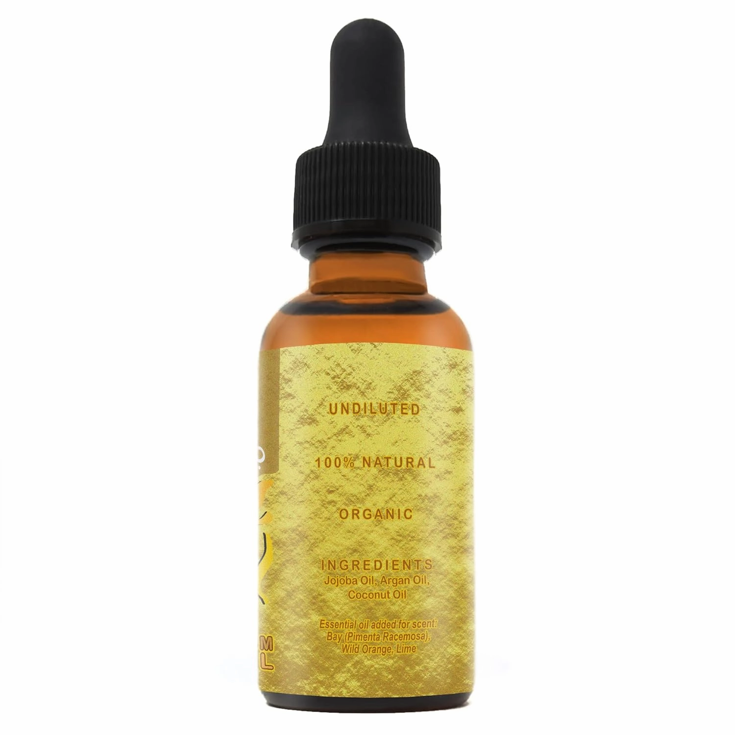 Golden Age Bay Rum Scent Beard Oil - Spicy Aroma of the Caribbean (4 oz.)