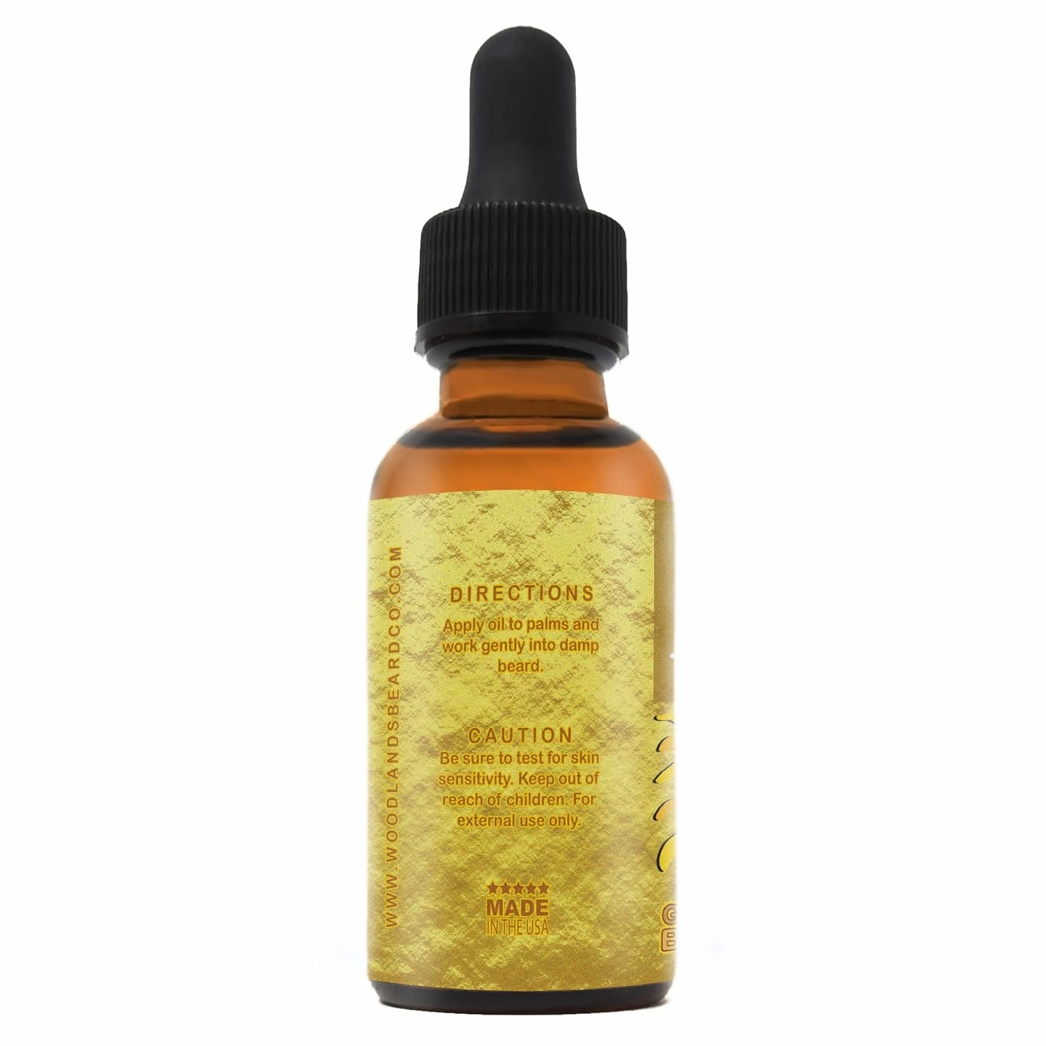 Golden Age Bay Rum Scent Beard Oil - Spicy Aroma of the Caribbean (4 oz.)
