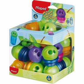 Helix Croc Croc 2-hole Pencil Sharpeners Canister