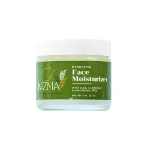 Hydrating Face Moisturizer with Hyaluronic Acid and Aloe – Lightweight Daily Facial Cream for Dry, Oily, Combination, Mature & Sensitive Skin – Nourishing, Non-Greasy, Fast-Absorbing – 2 oz