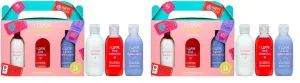 I LOVE Me Time Pamper Pack - Self Care Kit - At Home Spa Kit with Shower Gel and Body Souffle - Cherry, Lavender, and Coconut Fragrance - 3 pc (Pack of 2)