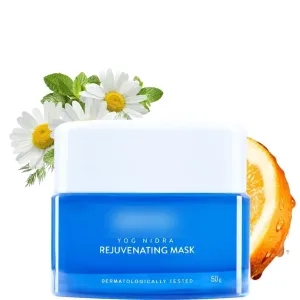 I Yog Nidra Rejuvenating Face Mask, 50 g | Over Night - Provides Instant Glow & Hydration | Prevents Premature Aging & Dull Skin | Chamomile   Hibiscus   Aloe Vera   Ashwagandha