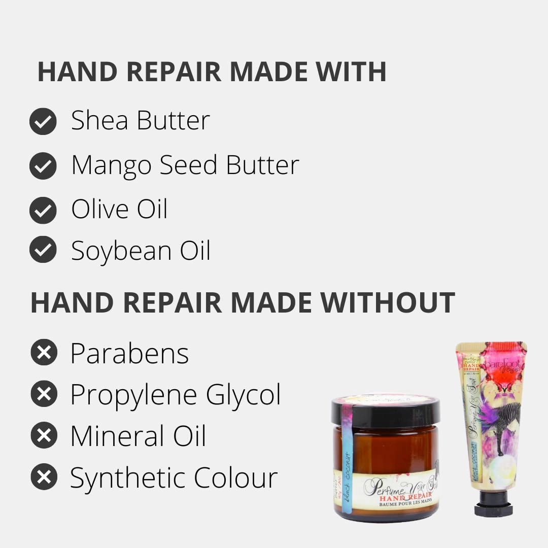 Instant Hand Repair and Body Mist 3pcs Set (Black Coconut)