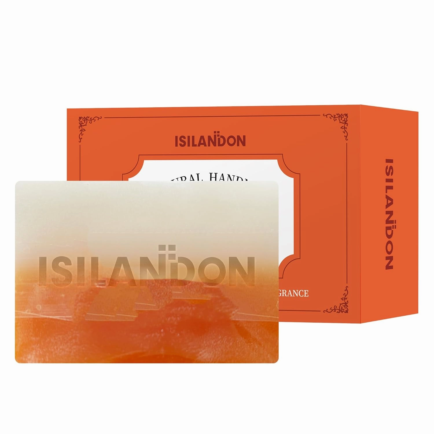 ISILANDON Glutathione Oil Control Cleansing Soap Infused with Bamboo Charcoal & Nourishing Oils